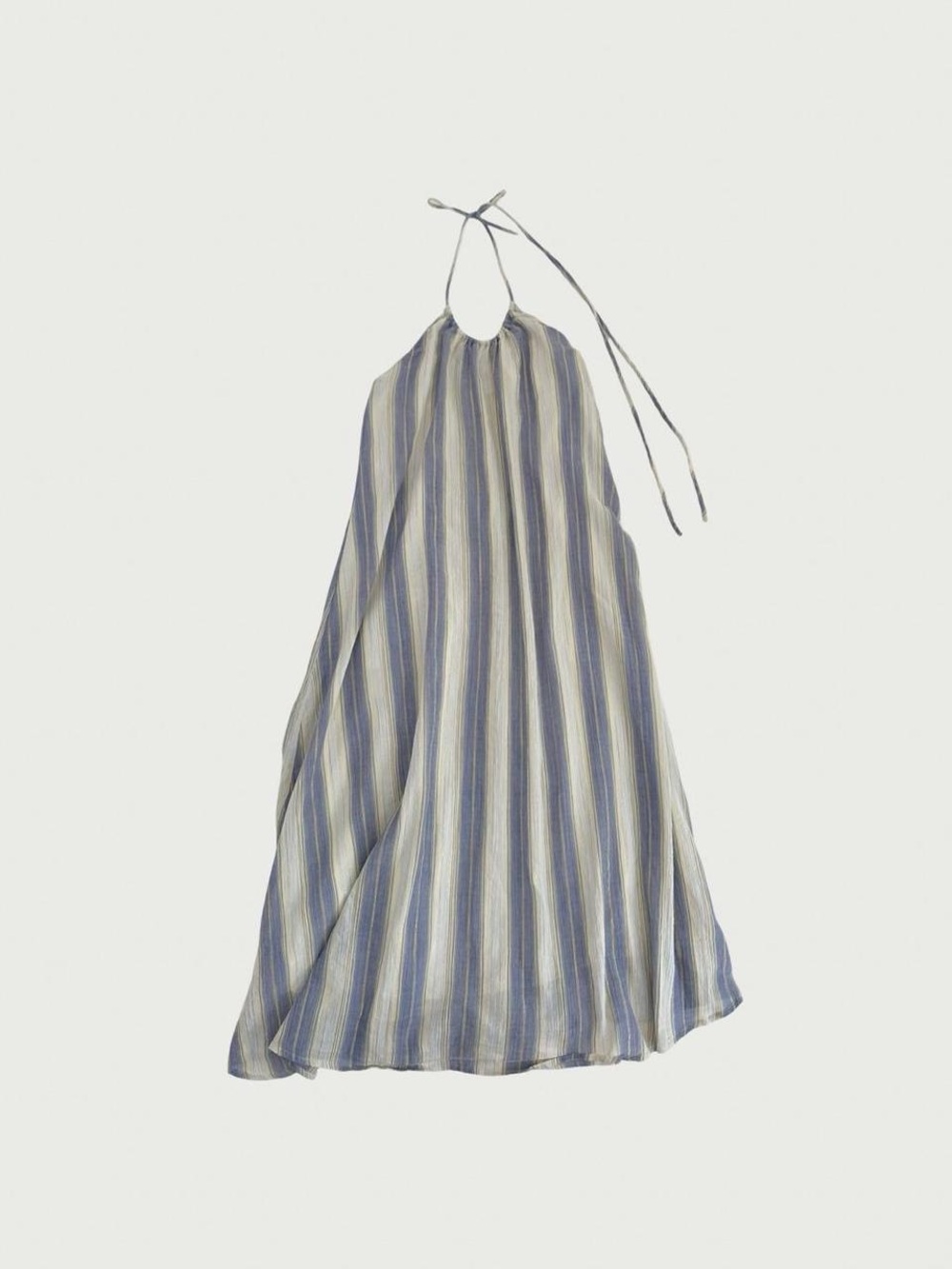 Deep Low Back Halter Dress